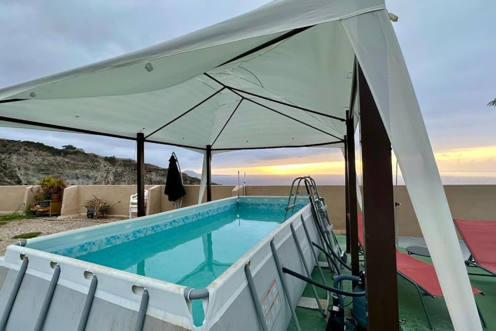 Villa Peaceful Oasis With Magical Sea Views And A Pool à Santa-Cruz de Ténérife Extérieur photo