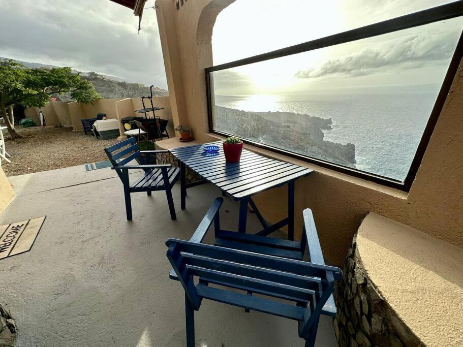 Villa Peaceful Oasis With Magical Sea Views And A Pool à Santa-Cruz de Ténérife Extérieur photo